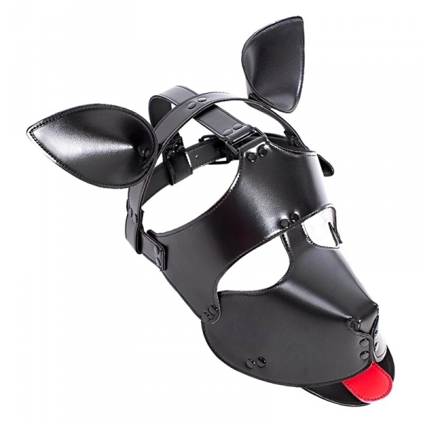 Masque Tête de chien Dog Fun Noir