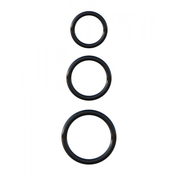 Set of 3 C-Ringz Silicone Cockrings
