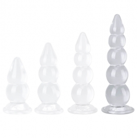 Crystal Jellies Anal Delight Butt Plug XL