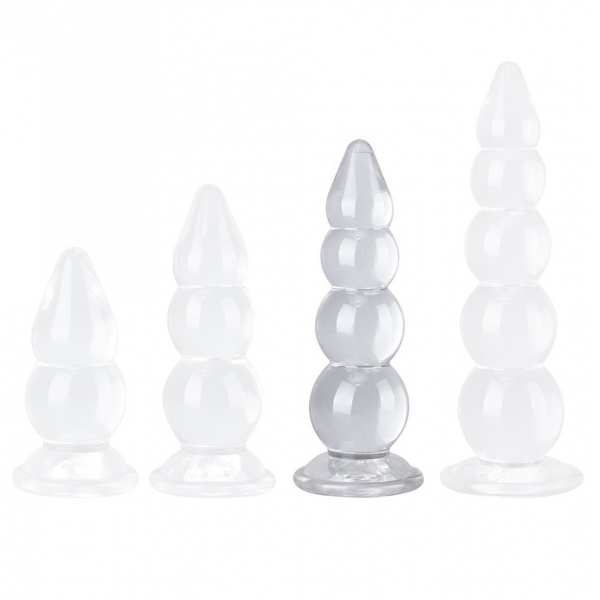 Crystal Jellies Anal Delight Butt Plug L