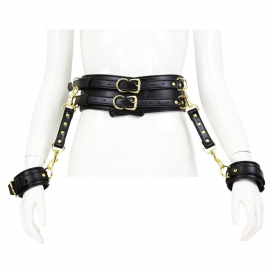 FUKR Advanced Waist & Handcuffs BLACK