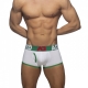 Boxer Open Fly White-Green