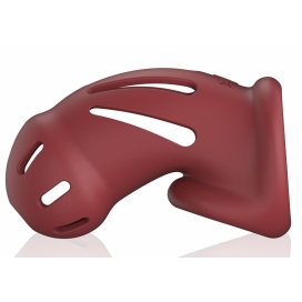 ManCage Keuschheitsgürtel Modell 28 - 9.5 x 3.5cm Rot