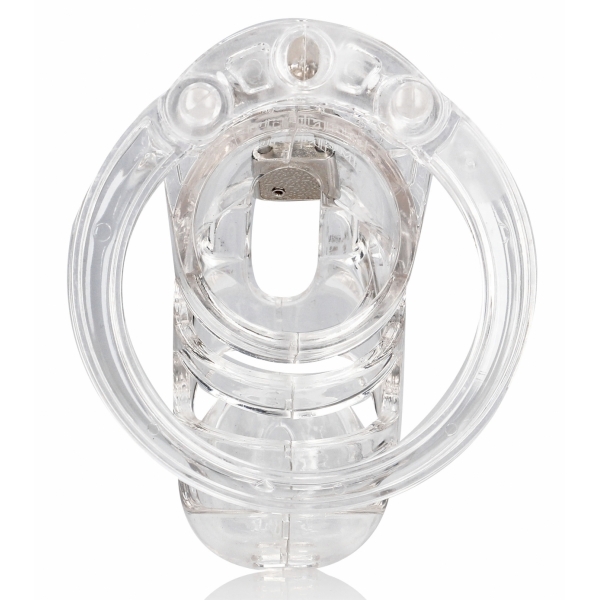 Model 25 - Chastity Cage - 3.5'' / 9 cm - Transparent