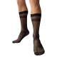 Lycra-Socken Milan Schwarz