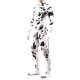 Tuta Cosplay Cane Dalmata Nero-Bianco