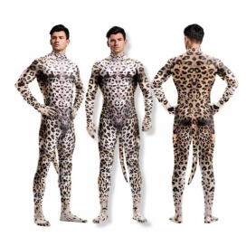 Cosplay Leopard Overall