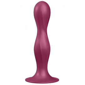 Satisfyer Double Ball-R - Weighted Dildo - Red