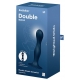 Double Ball-R - Weighted Dildo - Dark Blue