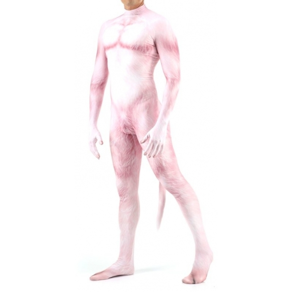 Pink Dog Cosplay Suit