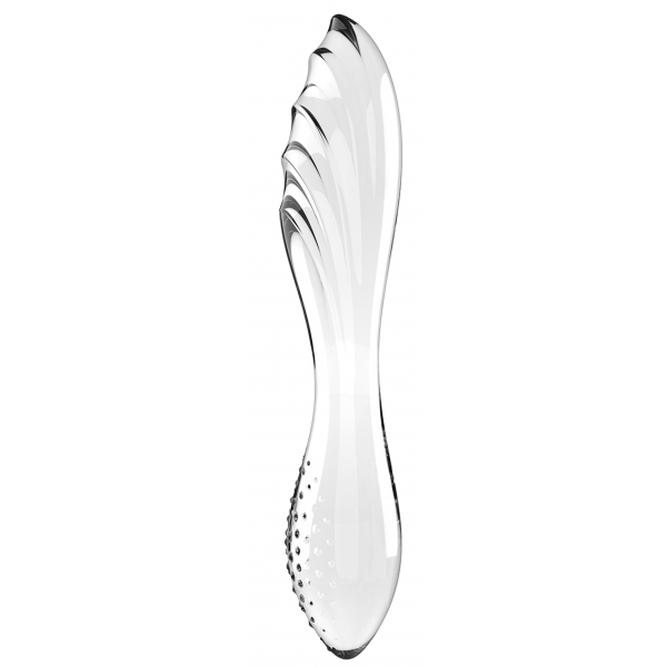 Glazen dildo Dazzling Crystal 1 - 18 x 3.6cm Transparant