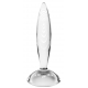 Sparkling Crystal - Glass Dildo - Transparent