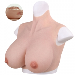 CrossGearX Breastplates Crossdresser Fake Tits - Silicone D