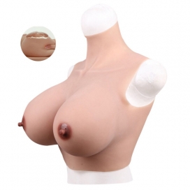 CrossGearX Short Breast Forms -Silicone B
