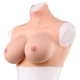 Busto Silicone para seios com decote alto copa B