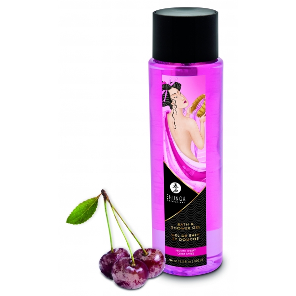 Gel de bain et douche délectable Cerise givrée 370ml