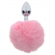 Plug Pompom 6 x 2.7cm Pink