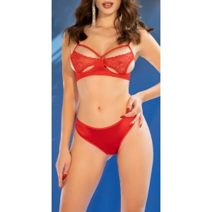 Chilirose Glycinia 2 Piece Set Red