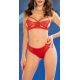 Glycinia 2 Piece Set Red