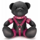 Urso de peluche Bendy The Bdsm Teddy Bear Rosa