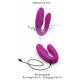 Match Up Love to Love Fuchsia vibrating couple stimulator