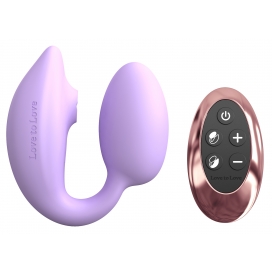 Wonderlover Love to Love Purple Clitoris and G-Spot Stimulator