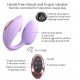 Wonderlover Love to Love Paarse Clitoris en G-Spot Stimulator