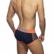 Boxer Neon Mesh Navy-Orange