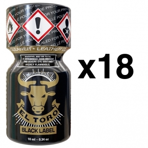 FL Leather Cleaner EL TORO BLACK LABEL 10ml x18