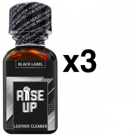 FL Leather Cleaner RISE UP BLACK LABEL 25ml x3