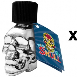 FL Leather Cleaner MINI SKULL QUICK SILVER 15ml x3