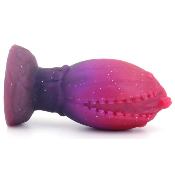 Starry Soft Silicone Butt Plug - Dragon Egg