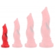 Dildo Pitt King S 19 x 6,2 cm Rood