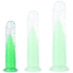 Dildo trasparente Jellis S 17 x 3,3 cm Verde