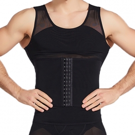 Gaining Mesh Tight Tanktop Schwarz