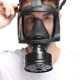 Full Visu Black gas mask