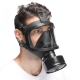 Masque à gaz Full Visu Noir