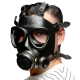 Komplet Máscara antigás respiratoria Negra