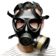 Masque à gaz BDSM KOMPLET BREATH Noir