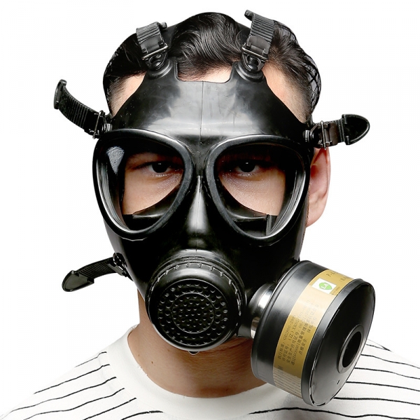 Komplet Ademgasmasker Zwart