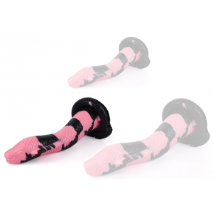 unicorny Dildo Cobra Snake M 22 x 6 cm nero-rosa