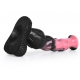 Arhulf Animal Dildo 21 x 6cm Schwarz-Rosa