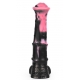 Dildo Animal Ponulf 22 x 5.5cm Black-Pink