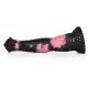 Bodulf dildo 25 x 6cm Black-Pink