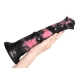 Dildo Exulf Animal 26 x 6cm Preto-Rosa