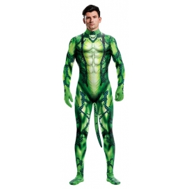 Frogman Cosplay Jumpsuit Green