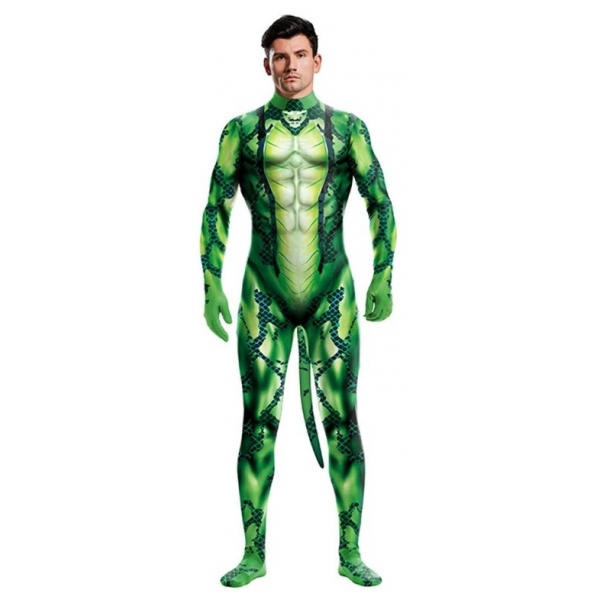 Cosplay Frosch Frogman Overall Grün