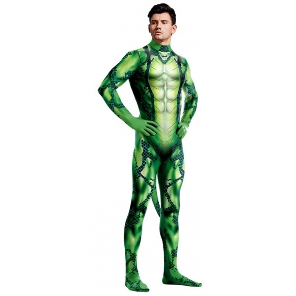 Tuta Cosplay Frogman Verde