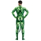 Cosplay jumpsuit kikker Groen