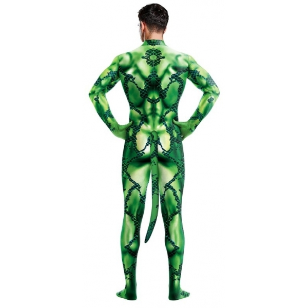 Frogman Cosplay Jumpsuit Green